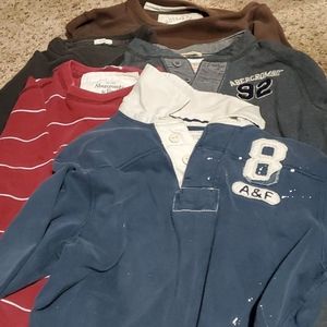 Abercrombie/Hollister Henley lot